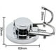 thumbnail image 2 of 2 hooks, thin hooks, sticky hooks, towel hooks, clothes hooks, single hook, stainless steel hook, silver double groove Sailing Electrónica, 2 of 5