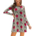 thumbnail image 1 of Robe de Barbecue à Encolure Carrée Nouvelle Grande Taille Élégante pour Femmes Robe Serrée Taille Feu Grillmaster Rouille Jardin Balcon Bratwurst, 1 of 5