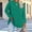 *Army Green, variant on ClodeEU Women's Plus Size Long Sleeve Crewneck Sweatshirt ,Oversized Loose Casual T Shirts Coffee,Womens Plus XL