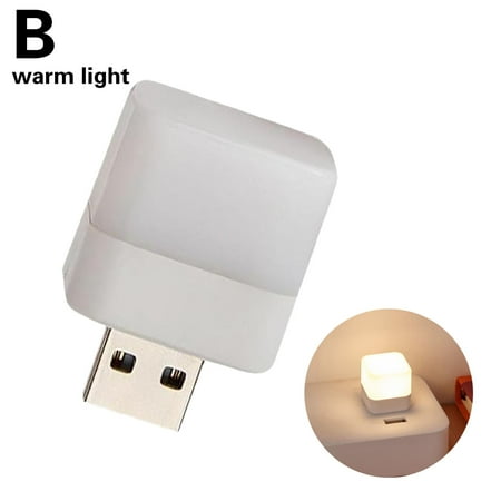 

Portable Mini USB Led Light Night Lights 5V 1W White Yellow Warm Or new H4N8