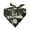 Camo, variant on Big Brother Heart Paw Triangle Dog Bandana
