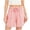 Hot Pink, variant on MLCDZ Women's Pajama Bottoms Sleeping Patterned Shorts Soft Lounge Casual Elastic Waist Drawstring Yoga Gym Running Short Pants with Pockets