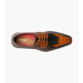 thumbnail image 5 of Stacy Adams Tristano Modified Bike Toe Oxford Shoes Green Multi 25694-340, 5 of 8