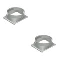 thumbnail image 1 of Moyic Exhaust Hose Interface For Portable Air Conditioner   Exhaust Hose 2piezas Cuadrado, 1 of 1