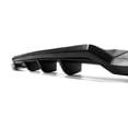 thumbnail image 4 of Ikon Motorsports Rear Bumper Lip Compatible with 2010-2016 Hyundai Genesis Coupe Walker Style Unpainted Black PU Shark Fin Rear Bumper Valance Spoiler Air Dam Chin Splitter Molding 1Piece, 4 of 4