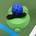 thumbnail image 2 of LOVIVER Pickleball Trainer Baseboard Exercise Outdoor Sports Pickleball Training Aid Blue Ball Green, 2 of 8