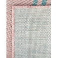 thumbnail image 3 of Jill Zarin Outdoor Collection Area Rug - Anguilla (3' 1" x 5' 3" Rectangle Pink and Aqua/Light Blue), 3 of 11