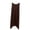 Coffee, variant on Maxi Skirt,Solid Color Long Skirt with D string Elastic Waist High Elastic Casual Style for Daily Outdoor Leisure Holiday Wearing,Flowy Skirts for Women Gray 3XL