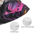 thumbnail image 3 of Kdxio Cotton Pillow Cases 14"x20" Pillowcases,Soft and Breathable Bedroom Pillow Cases-Colorful Wolf Head A-No Pillow Core, 3 of 5