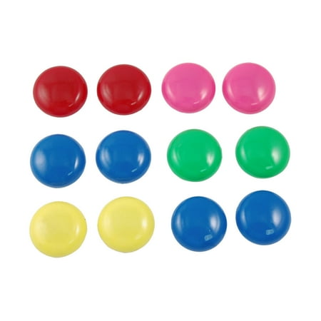 - Unique Bargains 12 Pcs Home Multicolor Whiteboard Fridge Refrigerator Magnets Stickers