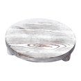 thumbnail image 4 of AMLESO Decorative Riser Rustic Bathroom Kitchen Wood Riser for Display Cake Dessert white, 4 of 8