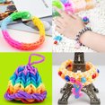 thumbnail image 3 of 2400PCS Loom Rubber Bands Educational DIY Rubber Band Kit Rubber Bracelet Kit, 3 of 5