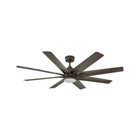 Hinkley Lighting - Concur - 8 Blade Ceiling Fan with Light Kit-16.5 Inches Tall