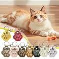 thumbnail image 6 of Pyaiiner Leather Cat Paw Keychain with Fur Compartment Memorial Pet Keepsake for Storing Fur Ashes or Whiskers, 6 of 6