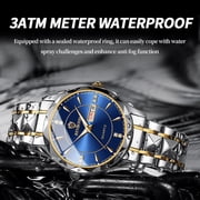 Stainless Steel Watches Waterproof Luminous Business Men Watch Casual Quartz Wristwatch