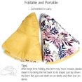 thumbnail image 5 of HSHDLDF Chapeau de Soleil pour Femmes en Lin et Coton UPF 50+ Chapeau Bob Réversible avec Grand Bord Rabattable et Courroie de Menton, 5 of 5