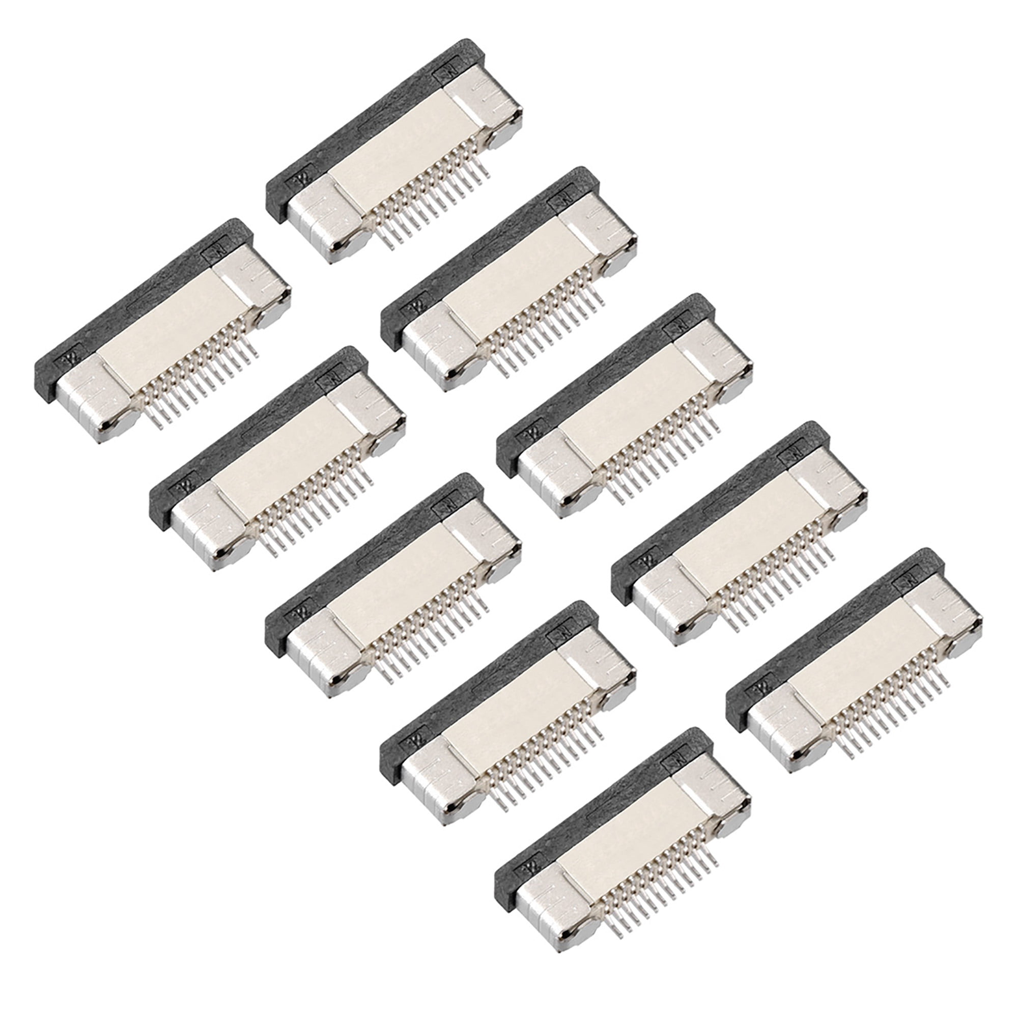 FPC Connector 60pin 0.5mm Pitch Flip Type Ribbon Flat Bottom Contact 2X Ffc 