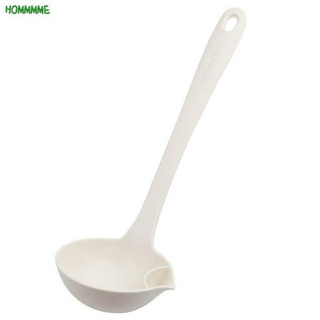 

1Pc Oil-Separating Spoon Oil Filter Artifact Soup Oil Separator Ladles Skimmer Soup Colander for Kitchen with Heat Insulation