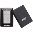 thumbnail image 3 of Zippo Lighter - Personalized Customize Message Engrave on Slim Size Windproof Lighter (Chrome Venetian) #1652, 3 of 10