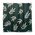 thumbnail image 2 of Yayeee Shower Curtain with Hooks 72"x72" Waterproof Fabric Bathroom Hanging Decor, Beige Leaves, 2 of 5