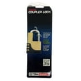 TowSmart Premium Coupler Lock with 2 Keys, Brass, 732