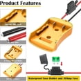 thumbnail image 2 of Battery Adapter for Dewalt 20V Li-Ion Battery Dock Holder Power, 2 of 4
