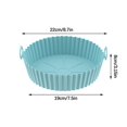 thumbnail image 4 of MAOWAPLG 8.5 Inch Silicone Baking Tray Multifunctional Baking Tray Food Grade Baking Silicone Pad, 4 of 9