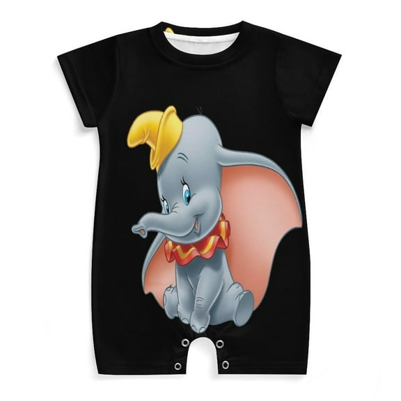 Dum-b Newborn Baby Romper Clothing Infant Summer Baby Climbing Clothes Outfit for Boys Girls