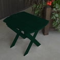 thumbnail image 6 of Solid Knotfree Yellow Pine Folding Oval End Table, 6 of 12