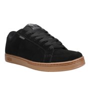 Etnies Mens Kingpin Skate Shoe BLACK/DARK GREY/GUM
