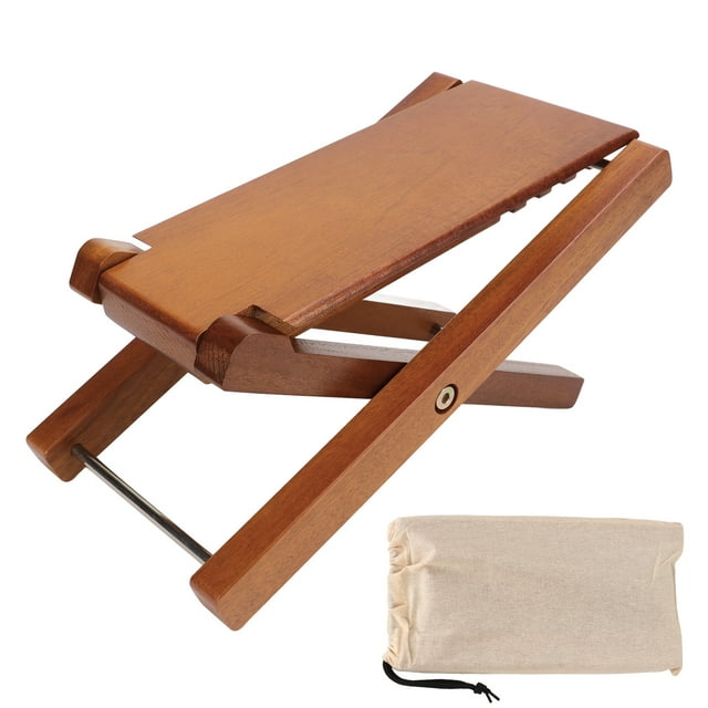 <p>Wooden Guitar Footrest, Stable Durable Correct Posture Guitar Foot Rest Strong Support Adjustable Height For Musician</p>