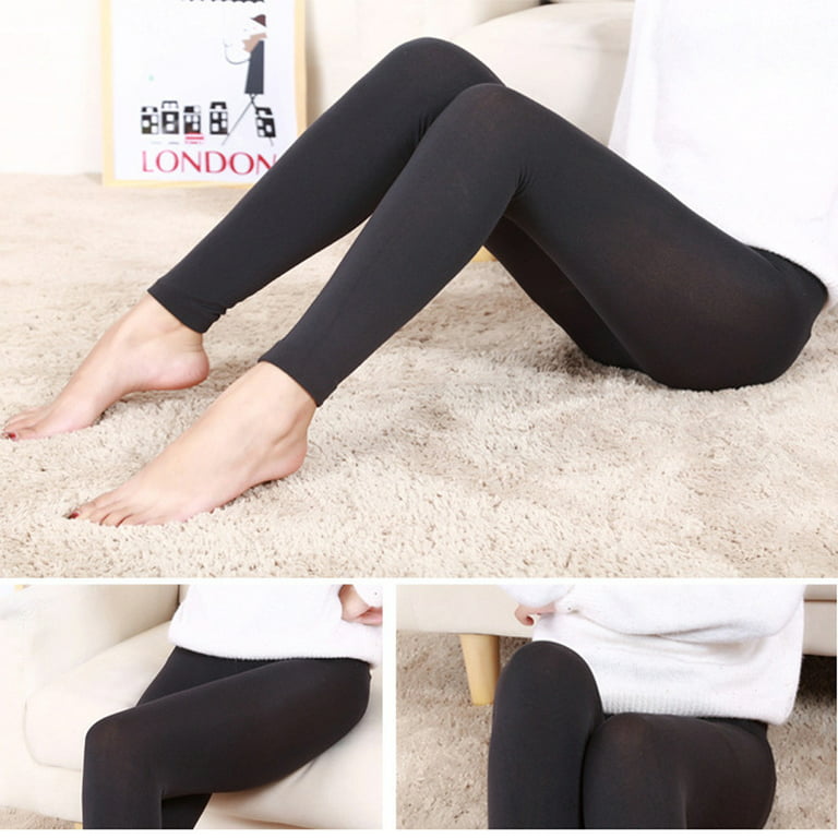 JDEFEG Summer Business Casual Clothes For Women Leggings Legging Women  Thick Casual Leggings Plush Slim Elastic Pants Soft Shorts For Women Cotton