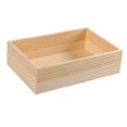 thumbnail image 1 of Caja de Almacenamiento de Madera Decoración de Gran Capacidad para Dormitorio Armario Vestidor Hogar , 30cmx20cmx8cm Gloria Estuche de almacenamiento organizador, 1 of 9