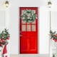 thumbnail image 4 of Ratán De Plástico Tiras De Ratán Artificial De 174cm Con Agujas De Goma Suave Para Colgar En La Puerta O Decorar Paredes En Navidad, Color Blanco (1 Unidad) Rkxzt, 4 of 8