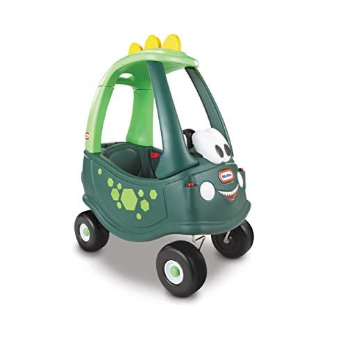 Juguete de montar Little Tikes Cozy Coupe con forma de dinosaurio para niños pequeños