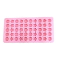 thumbnail image 1 of Moldes de chocolate de 50 agujeros para hornear moldes de fondant moldes de pudín de silicona Feliz Sencillez, 1 of 5