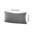 thumbnail image 3 of Daiosportswear Cool Pillowcase,Medium Brushed Fabric Pillow Pouch,26.0x20.0in,Polyester,Envelope Closure,Breathable,Soft,Machine Washable,1Pc,Multiple Colors,Gift, 3 of 6