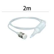 Giunmcul Portable Manual Siphon Pump for Liquid Transfer Inflatable Pump 2 m Hose Multipurpose 1pc