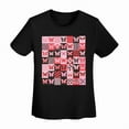 thumbnail image 6 of Womens Oversized Tshirt Graphic Butterfly Tees Crew Neck Summer Short Sleeve Cute Casual Basic Tees Tops S-3XL, 6 of 9