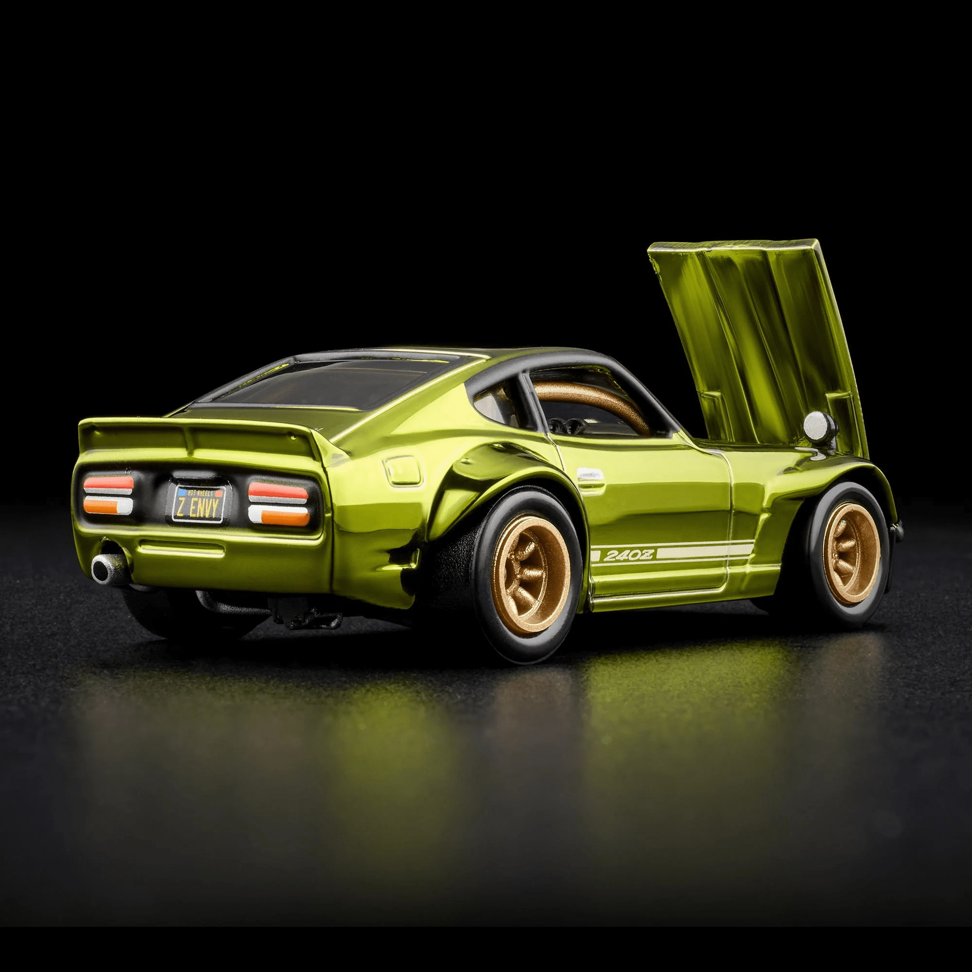 Hot Wheels Custom '72 Datsun 240z RLC Exclusive - Olive