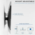 thumbnail image 5 of VIVO Height Adjustable 17 to 32 inch Single Monitor Articulating Wall Mount for Standing Workstations, Fits 1 Screen, 5 of 5