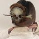 thumbnail image 3 of Halloween Skeleton Hair Pin Stick Slide with Stick Retro Gothic Head Bone Hair Clip Sticks Hairpin for Women Girl Hair Accessory, 3 of 5