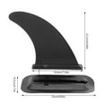 thumbnail image 1 of LHCER Aileron Central de Planche de Surf en PVC, Centre d'Aileron de Planche de Surf, Planche de Surf pour Longboard Extérieur, 1 of 6