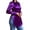 Purple, variant on Womens Tops Dressy Casual, Duoif Dress Shirt, Collared Formal Shirts for Women Black L