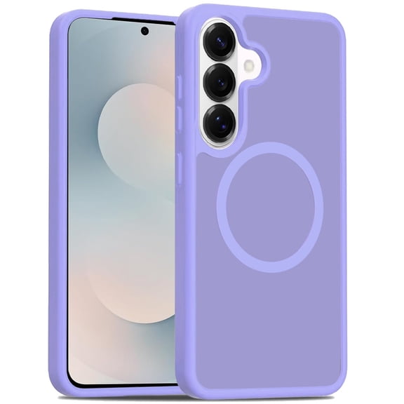 XPM for Samsung Galaxy S26  / S26 Plus Phone Case, MagSafe Compatible Case Hybrid Soft TPU Bumper Hard Translucent Matte Back Slim Shockproof Cover for Samsung s26 Plus, Galaxy S26  (Light Purple)