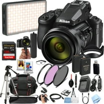Nikon COOLPIX P950 Digital Camera 24-2000mm Zoom | 83x,16 MP 4K Video   128GB Extreme Memory, Extra Battery , Filters, Case, Tripod, , Software, and More (Content Creator Bundle)