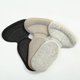 thumbnail image 3 of 5 pares de almohadillas para tacones y almohadillas para metatarsianos almohadillas para zapatos blandos reutilizables y almohadillas para pies delanteros, 3 of 5