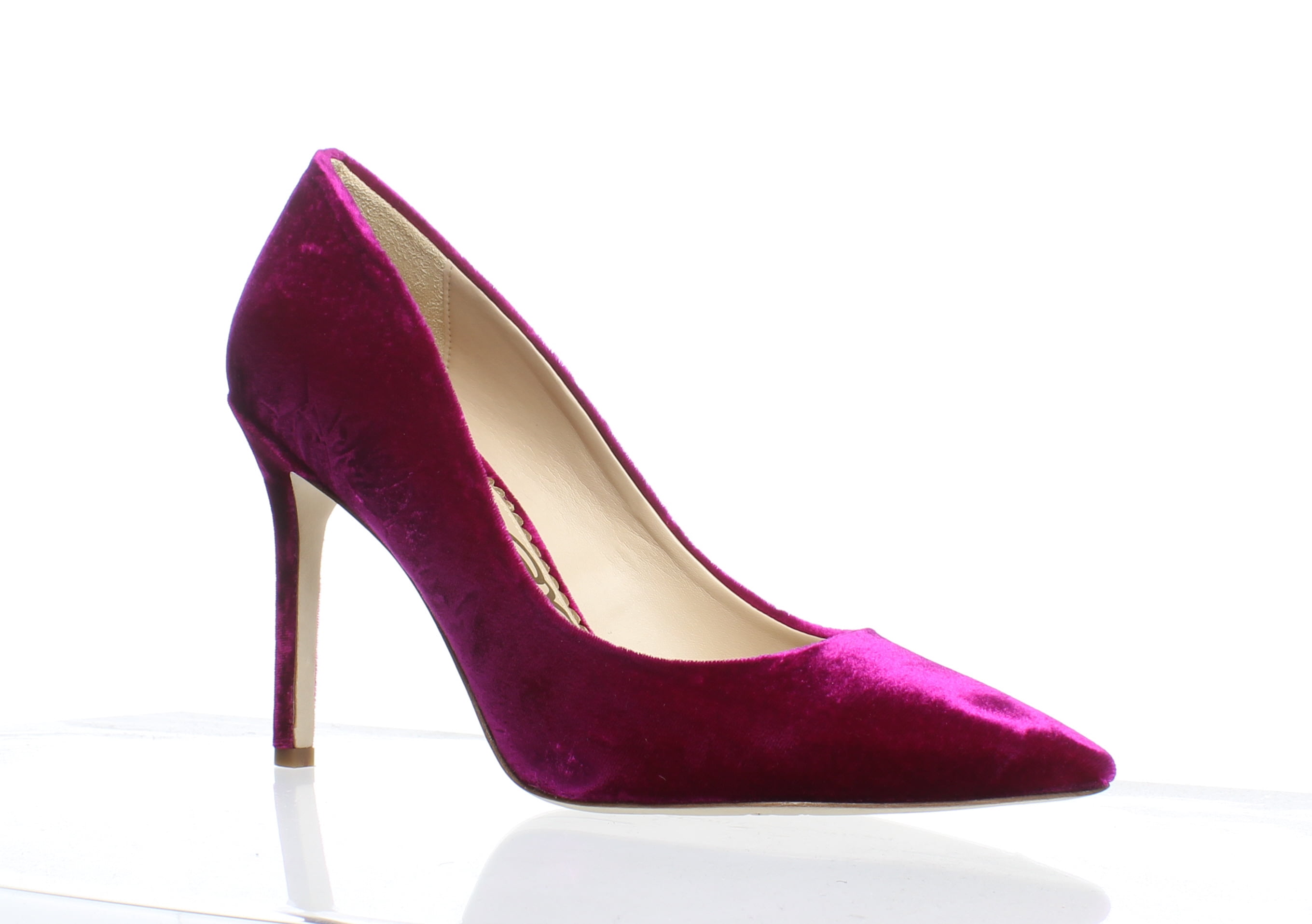 sam edelman pink velvet shoes