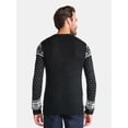 thumbnail image 3 of Disney Nightmare Before Christmas Men's and Big Men's Holiday Sweater Ugly Sweater, Sizes S-2XL, 3 of 6