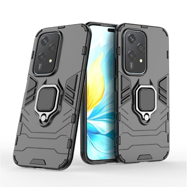 Funda para Honor 200 Lite con Soporte Anillo Giratorio 360° y Protección Resistente a Golpes y Caídas